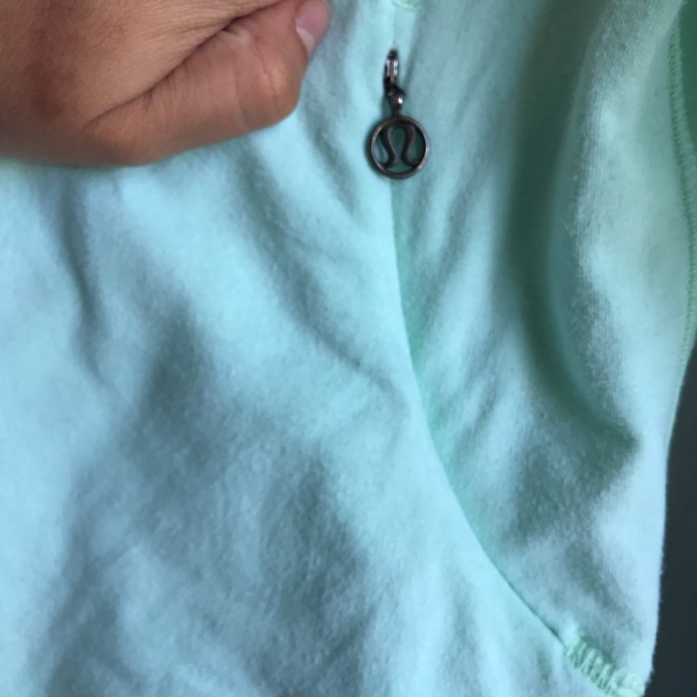 Lululemon Mint Colored Pullover - image 2